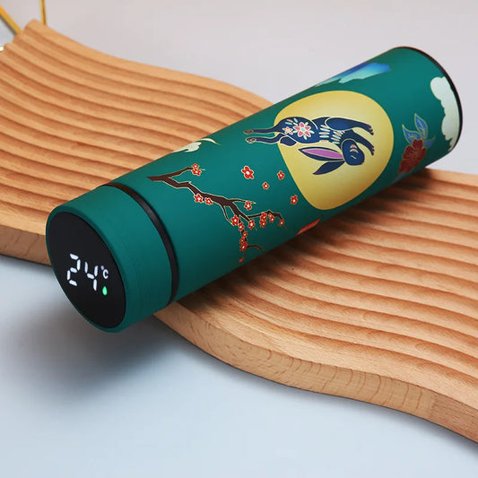 Bouteille Isotherme Intelligente – Style Chinois