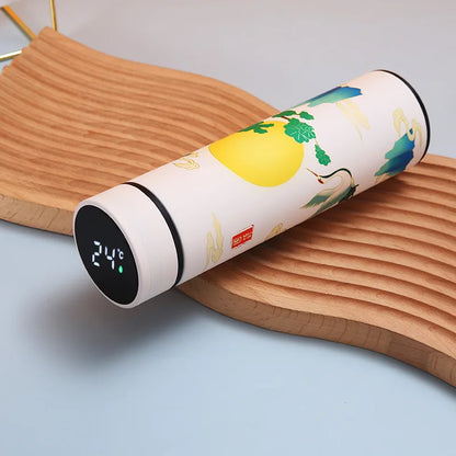 Bouteille Isotherme Intelligente – Style Chinois